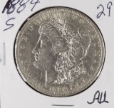 1884-S MORGAN DOLLAR - AU