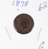 1878 - INDIAN HEAD CENT - G