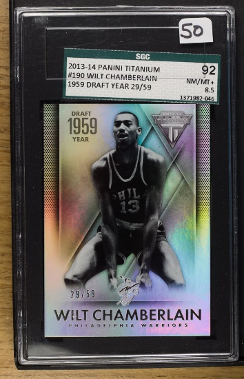 Wilt Chamberlain 2013-14 Panini Titanium 1959