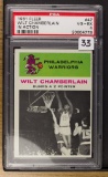 Wilt Chamberlain 1961 Fleer in Action #47