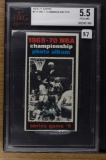 Wilt Chamberlain 1970-71 Topps Championship