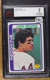 John Riggins 1978 Topps #215 BVG-NM 7
