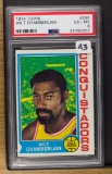 Wilt Chamberlain 1974 Topps #250 PSA-EX/MT 6