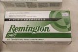 1 Box of 20, Remington  223 Rem 55 gr MC