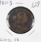 1803 - DRAPED BUST LARGE CENT  - AG/G