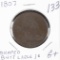 1807 - DRAPED BUST LARGE CENT - G+