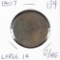 1807 - DRAPED BUST LARGE CENT - G/AG