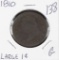 1810 OVER Q - CLASSIC HEAD LARGE CENT - G