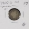 1905- MICRO O BARBER DIME - G