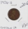 1926-S LINCOLN CENT - VF
