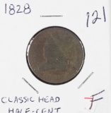 1828 - CLASSIC HEAD HALF CENT