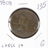 1808 - CLASSIC HEAD LARGE CENT - G
