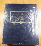 NEW WHITMAN CLASSIC HALF CENT ALBUM - NO COINS