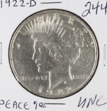 1922-D PEACE DOLLAR - UNC