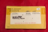 1960 LARGE DATE - PROOF SET IN PLASTIC CASE - IN ORGINAL ENVELOPE