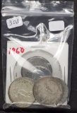 10 - ($2.50 FACE) SILVER WASHINGTON QUARTERS