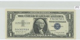 2 - CU SERIES 1957-A ONE DOLLAR SILVER CERTIFICATES - SEQUENTIAL NUMBERS