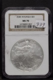 2006 W NGC MS70 - SILVER EAGLE