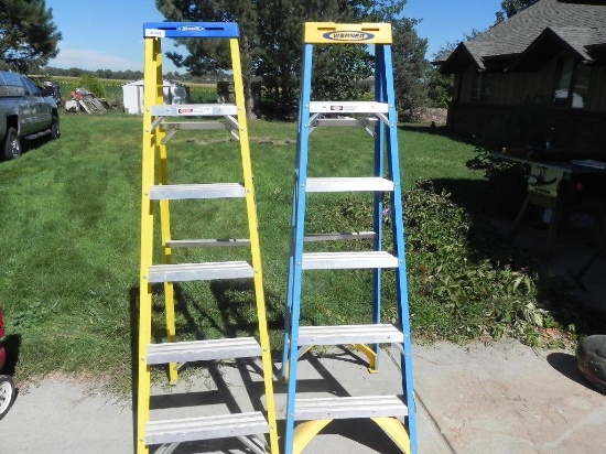 6ft werner ladders lot