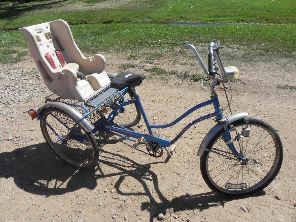 antique 3 wheel bicycle