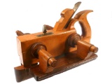 Solid Boxwood Plow Plane with Rosewood Fence