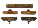Lot of 5 Stanley Machinist & Pocket Levels