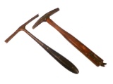 Lot of 2 Tack Hammers ? Stanley No. 6020 and Ebony-Handled