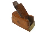 Miniature Beech Bullnose Plane, Possibly 18th-Century