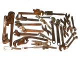 Large Lot of Patented Adjustable & Self-Adjusting Wrenches