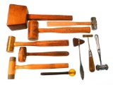 Lot of Mallets of All Sorts ? 10 Pcs.