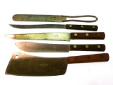 Winchester Kitchen Knife & Cleaver Lot