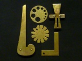 Set of 5 Richard Kell Brass Layout Instruments