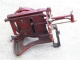 Early Hand-Cranked Foley Cast Iron Saw Filer