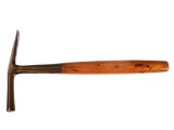 Early Leather or Upholstery Strapped Hammer, Unmarked