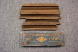 4 Sash Molding Templates & an Emery Oil Stone (NIB)