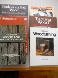 Lot of 6 Books on Wood and Woodturning
