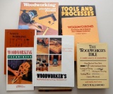 Lot of 7 Books on Woodworking Techniques, Projects, & Tools