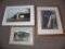 3 piece framed photograph's lot