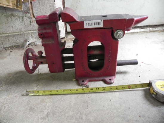 Champion blower & forge Co anvil/press