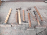 8 blacksmith hammers