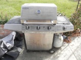 Brinkman stainless steel gas BBQ grill