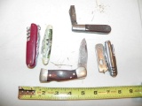 Western Boulder pocket knife lot