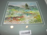 At Pengree Park - watercolor