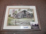 Old Barn in Missouri- Becky Everitt watercolor