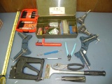 Wire stripper & misc tools lot