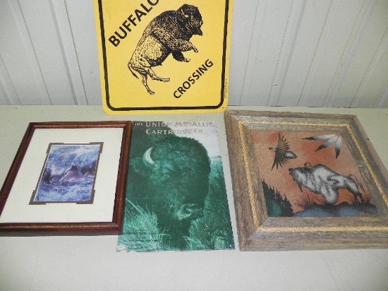 Buffalo and southwestern art