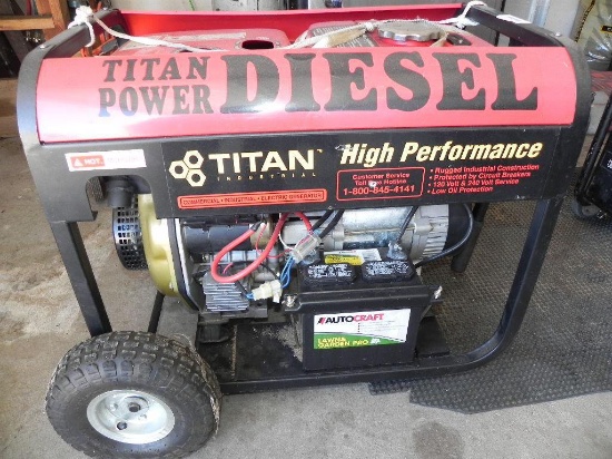 Titan 5500 diesel generator