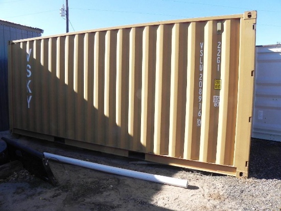 20x8x8.5' steel storage container