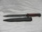 WWII K98 Mauser bayonet with matching numbers