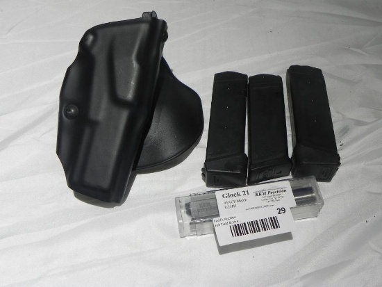 Glock 21 45 ACP mags and accessories